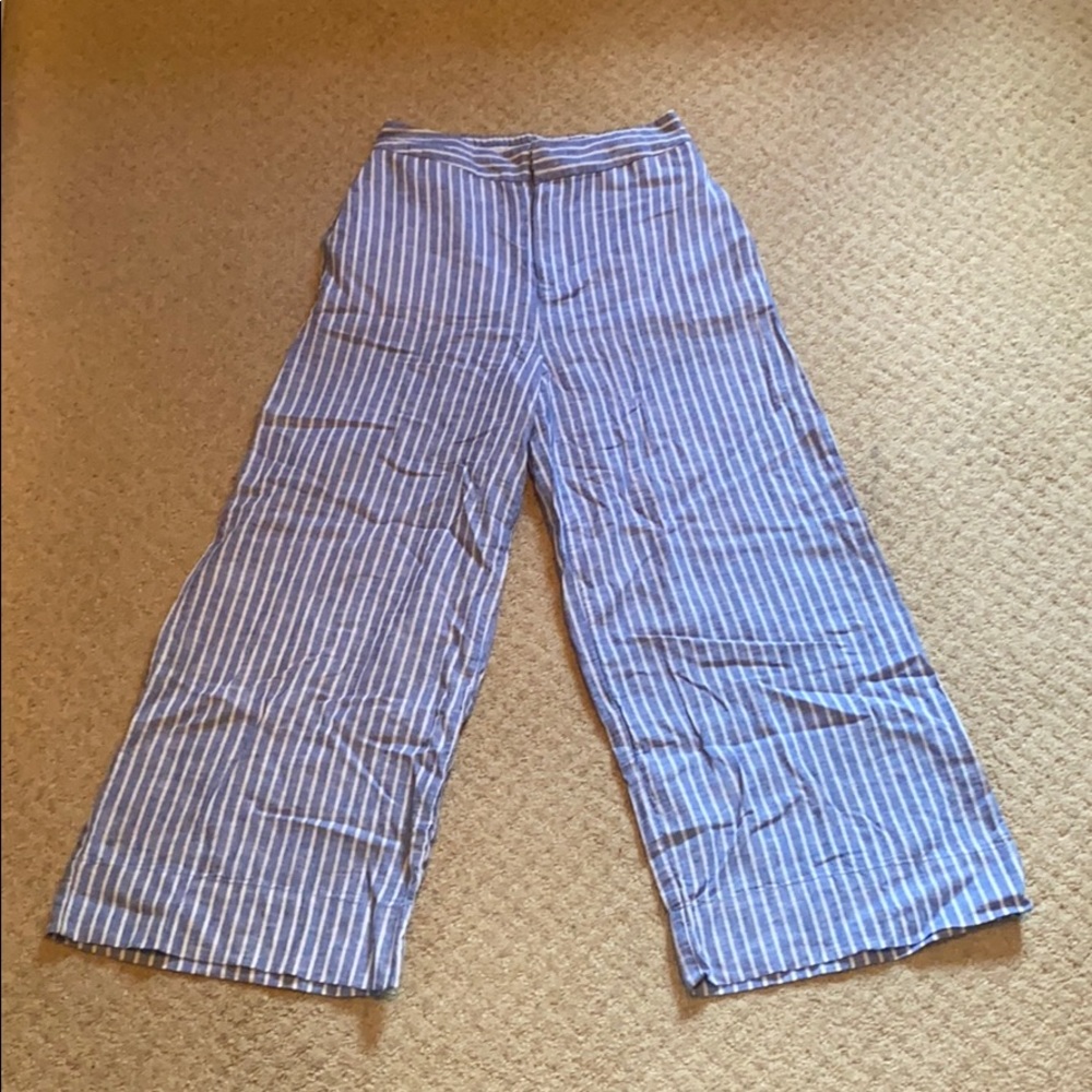 Lauren Conrad linen blend wide leg pants